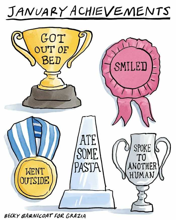 22 Relatable Comics By Becky Barnicoat That Perfectly Illustrate Everyday Life