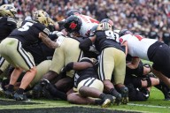 Rutgers cashes in on late fumble, knocks off Purdue 27