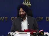 Manjinder Singh Sirsa hits out at AAP over pollution