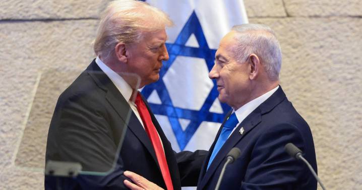 El viaje triunfal de Trump a Israel y su intento de ser un salvavidas para Netanyahu