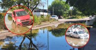 Casi diario queda un vehículo atorado: Vecinos de calle con zanja en Ciudad Obregón
