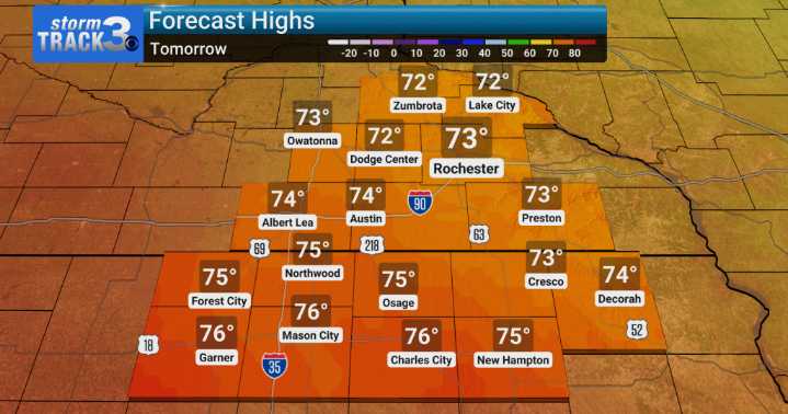 Windy Sunday, with scattered showers into next week