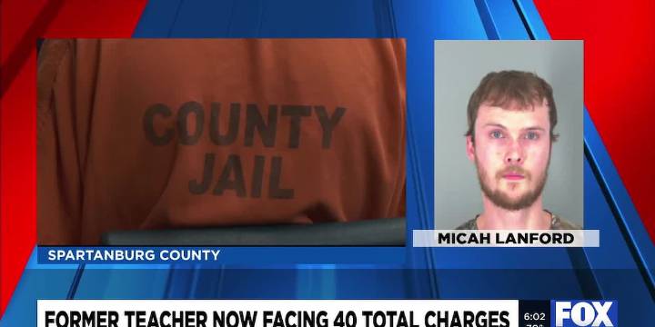 Upstate teacher faces 40 charges after student sexual battery investigation
