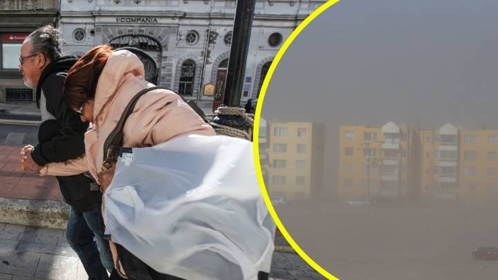 Se aproxima condición sinóptica de "jet costero": Meteorología emite aviso por viento de hasta 60 km/h en tres regiones