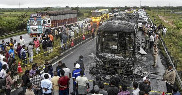 Kurnool bus fire tragedy: Sleeper bus flouted all safety norms