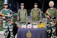 BSF foils cross-border smuggling attempts along IB in Punjab; seizes drugs