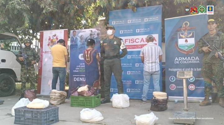 A la cárcel cuatro personas señaladas de ingresar a Arauca queso de contrabando