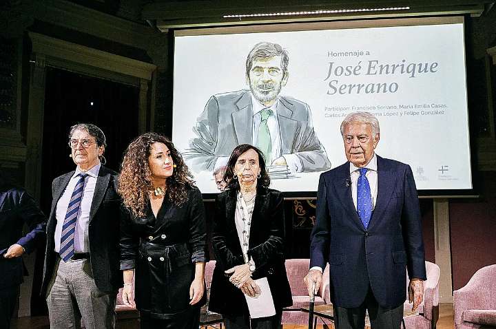 Homenaje a José Enrique Serrano, un "patriota constitucional"
