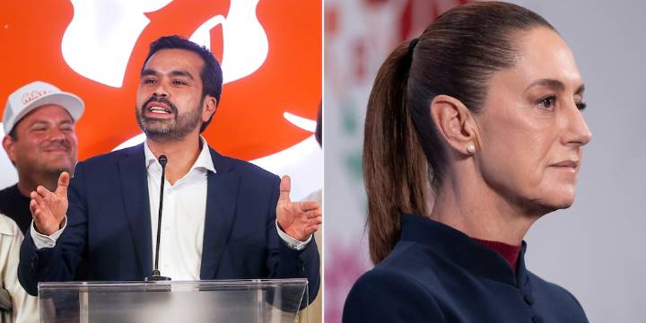 Máynez responde a Sheinbaum por llamar a MC “supuestamente progresista”; enlista controversias de la 4T