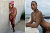 Tracee Ellis Ross sizzles in bikini snaps for 53rd birthday