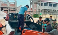 Iquitos: obrero queda herido tras caer de seis metros de altura durante construcción de un colegio