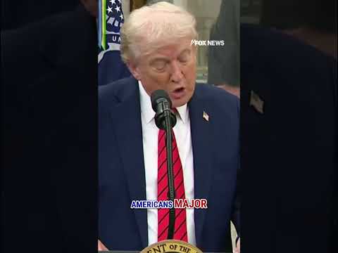 JUST IN: Trump says pharmaceutical giant will offer Americans 'major discounts' #shorts #usa #trump