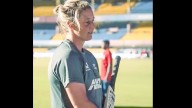 Women’s WC: Sophie Devine gets emotional as teammates gift her special memento for 300