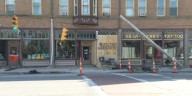 Fight leads to crash into Cleveland barber shop