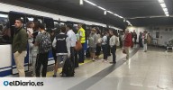 El personal que sufre y gestiona el caos de Metro de Madrid: "No empujamos a nadie, pero cada vez sufrimos más agresiones"