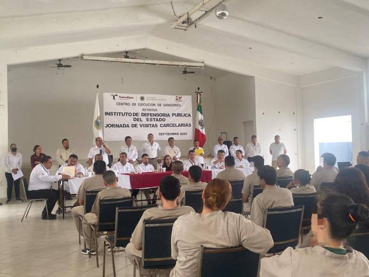 Reciben CEDES de Tamaulipas visitas del Instituto de Defensoría Pública