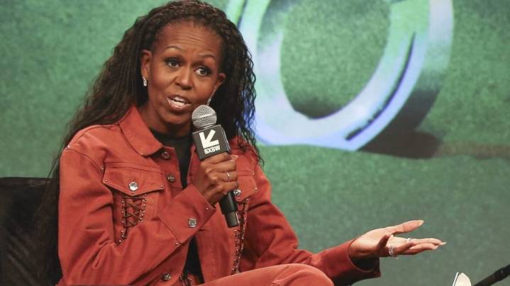 Michelle Obama: ‘People with power are trying to quiet the voices of people they disagree with’