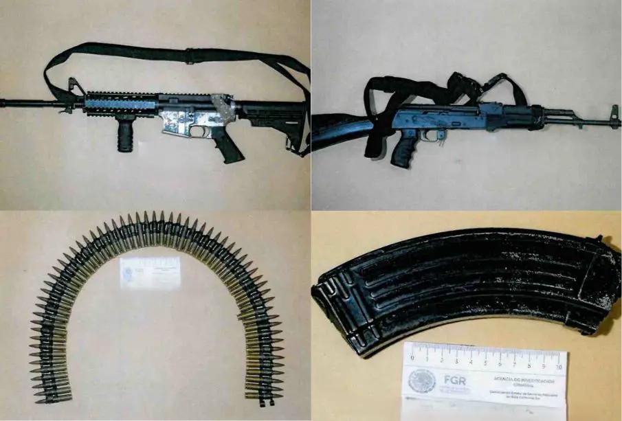 Cateo y revisión vehicular deja seis detenidos con armas en Los Cabos