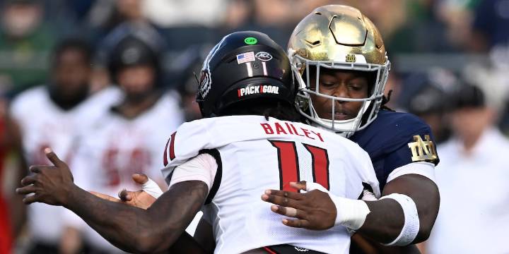 Notre Dame’s defense shows improvement over last 3 games