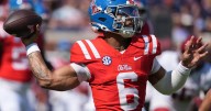 Chambliss accounts for 3 TDs and No. 4 Mississippi escapes against Washington State with a 24