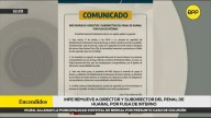 INPE remueve a director y subdirector del penal de Huaral por fuga de interno