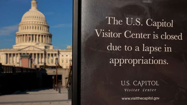 Government shuts down amid partisan deadlock