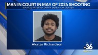Man in court in connection to a shooting in May of 2024