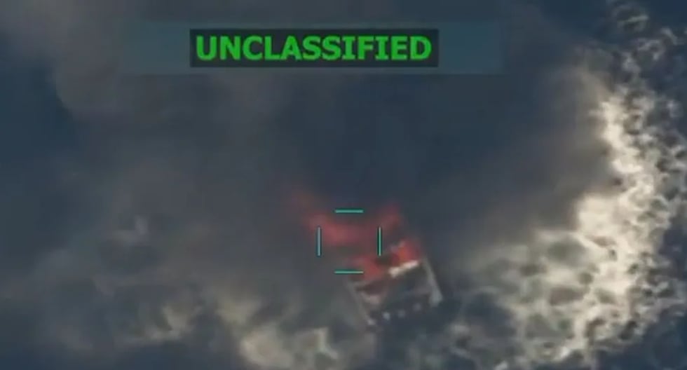 Estados Unidos lanzó ataque sobre una lancha que navegaba en el Océano Pacífico