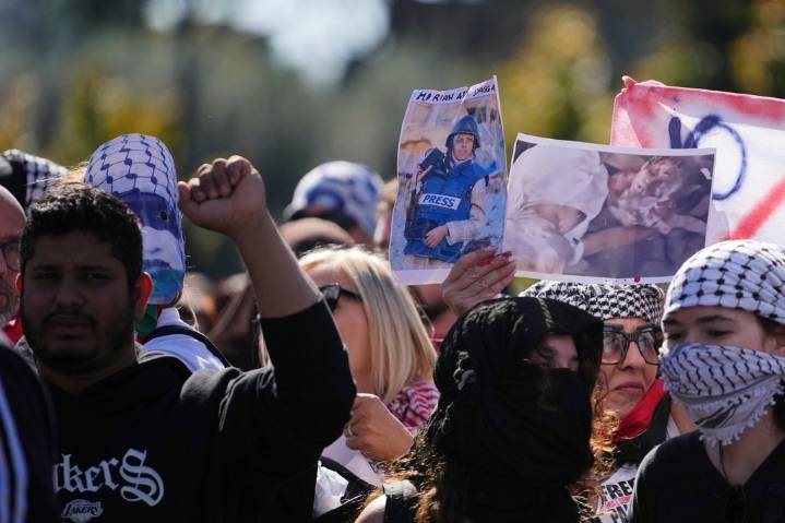 Journalists work in dire conditions to tell Gaza’s story, knowing that could make them targets