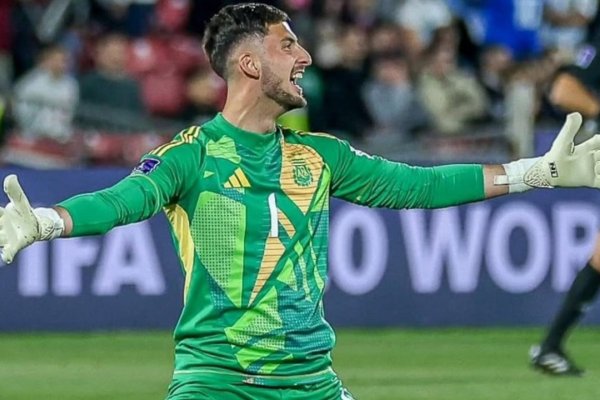 Santino Barbi: de entrenar en el barro a ser el mejor arquero del Mundial Sub
