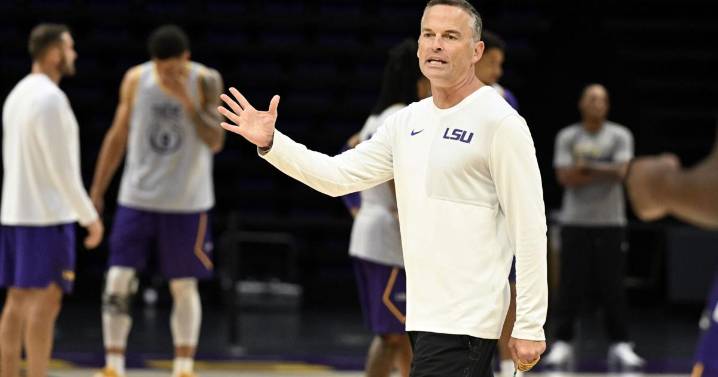 Where LSU men's basketball was picked to finish in the SEC