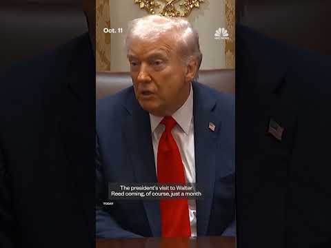 Trump receives Covid vaccine during physical