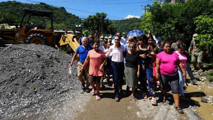 “Hay suficientes recursos, no se va a escatimar” apoyo a damnificados por lluvias: CSP