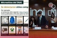 La página del INAI… ¡contenía micrositios de apuestas, virus y hasta de Xbox!