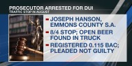Emmons County prosecutor charged with DUI