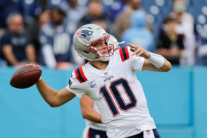 Drake Maye set a Patriots franchise record in win over Titans but still isn’t satisfied