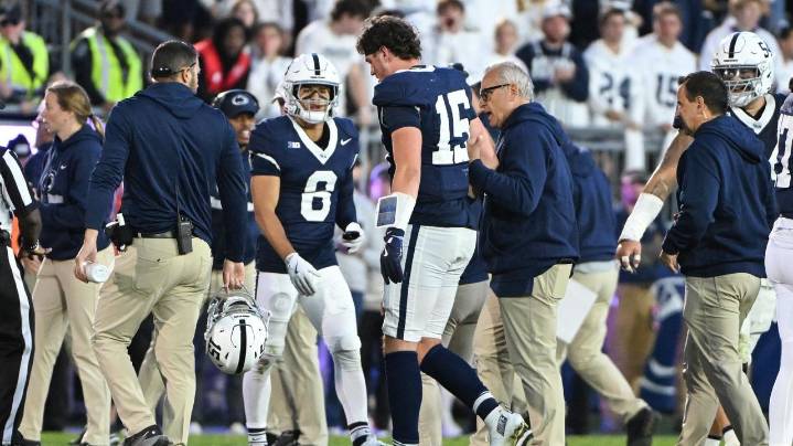 Penn State's Drew Allar out for season with an injury