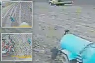 Chilling footage shows Russian drone hunting down Ukrainian farmers in 'staged safari': 'This is another war crime'