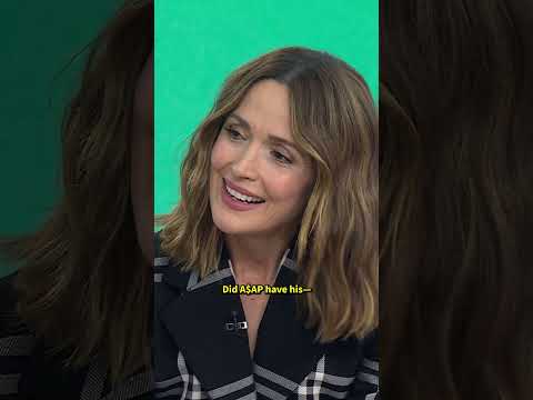 Rose Byrne Dishes on What It Was Like Working With Conan O’Brien and A$AP Rocky
