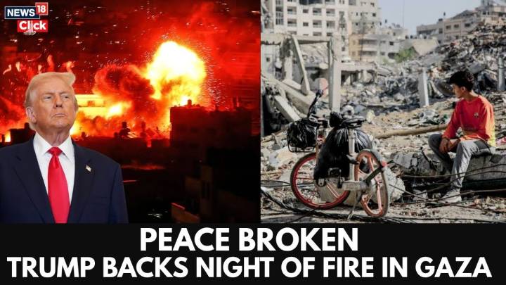 Gaza Peace Deal Collapses: Trump Backs Israel After Ceasefire Collapses