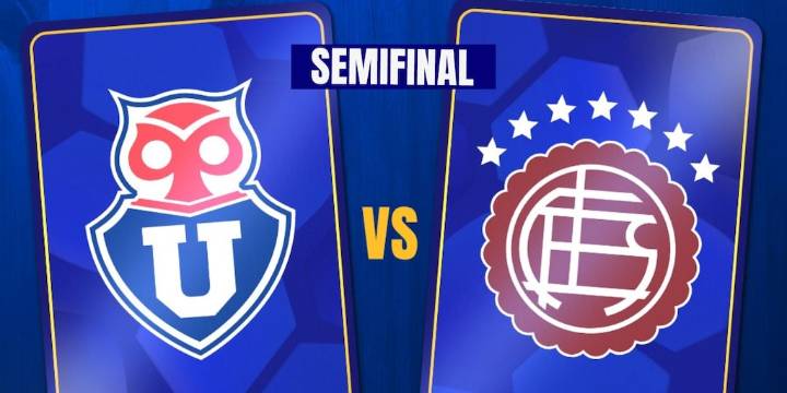 Dónde ver U. de Chile vs Lanús HOY: canal tv online del duelo por semifinales ida de la Copa Sudamericana 2025