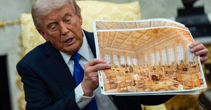 President Trump’s ballroom design might not be AI