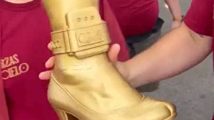 El particular obsequio que recibió Milei en Chaco: "El pie de la chorra"