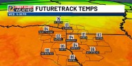 Completely dry & sunny with slightly cooler temps for Wednesday