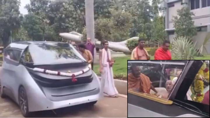 Video of seer riding driverless car in Bengaluru goes viral