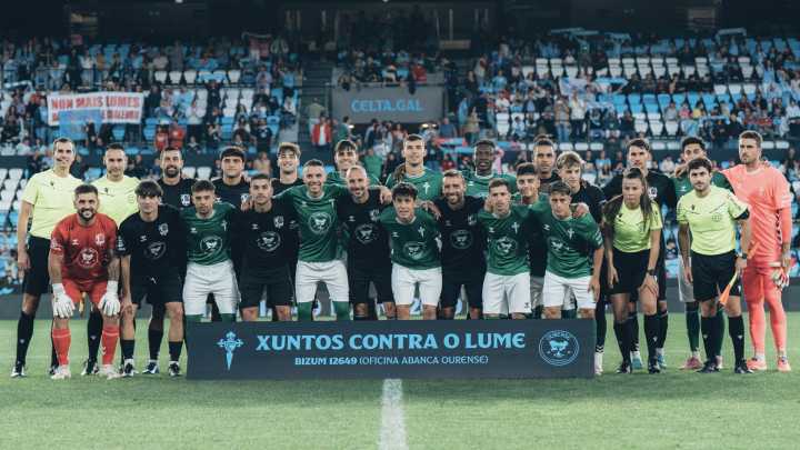 Goles solidarios en Balaídos