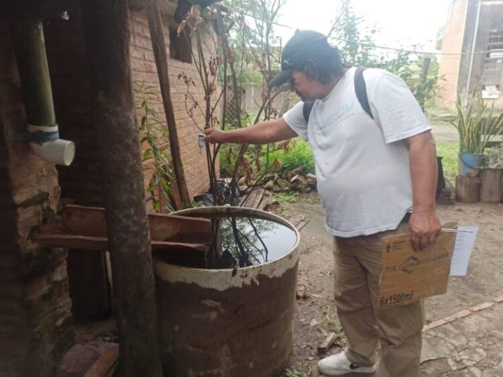 Dengue: Solicitan la colaboración de los vecinos para eliminar los criaderos de mosquitos