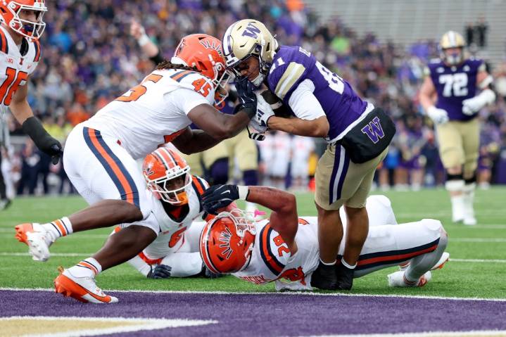Big Ten football: No. 23 Illinois loses to Washington 42