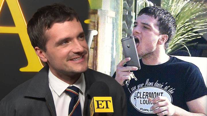 Josh Hutcherson Embraces His Infamous Phone-Licking Meme (Exclusive)