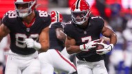 Monday Night Football: Bijan Robinson, Drake London lead Falcons to 21